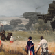 Mechs and farmers is a very good aesthetic.